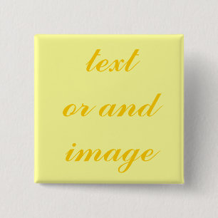 Create Your Own 15 Cm Square Badge