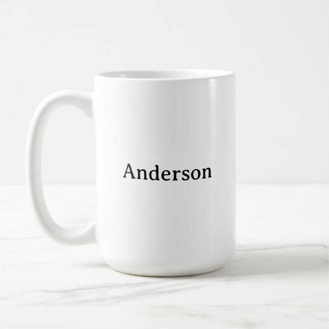 Create Your Own 15 oz Classic Coffee Mug (Left)