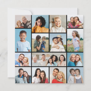 Create Your Own 15 Photo Collage Card