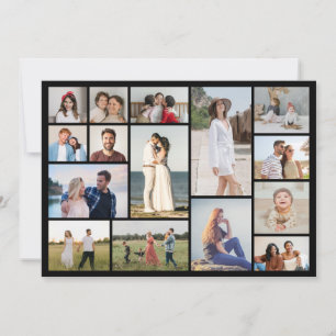 Create Your Own 15 Photo Collage Card