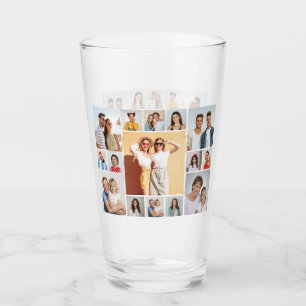 Create Your Own 15 Photo Collage  Glass