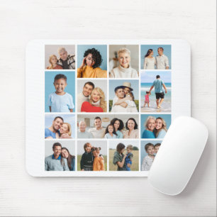 Create Your Own 15 Photo Collage Mouse Mat