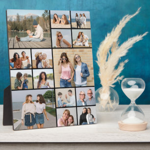 Create Your Own 15 Photo Collage Plaque