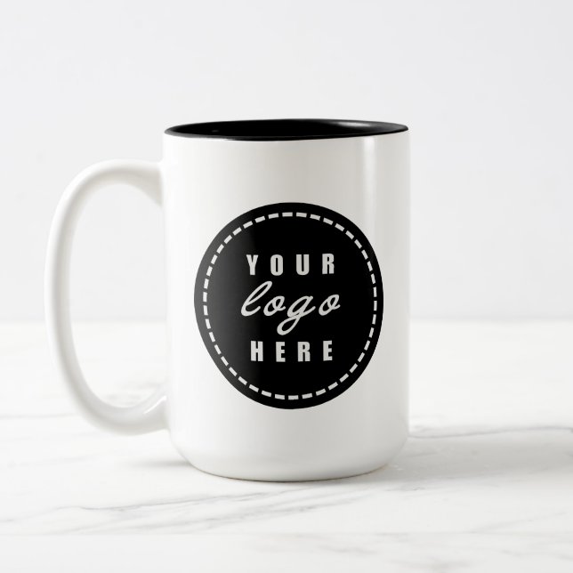Create Your Own 15oz Two Tone Coffee Mug (Left)