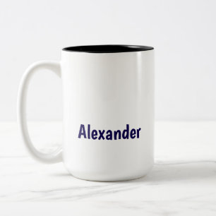 Create Your Own 15oz Two Tone Coffee Mug