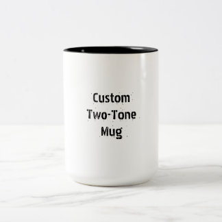 Create Your Own 15oz Two Tone Coffee Mug