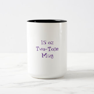 Create Your Own 15oz Two Tone Coffee Mug