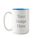 Create Your Own 15oz Two Tone Coffee Mug
