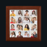 Create Your Own 16 Photo Collage Gift Box<br><div class="desc">Create your own 16 Photo Collage for Christmas, Birthdays, Weddings, Anniversaries, Graduations, Father's Day, Mother's Day or any other Special Occasion, with our easy-to-use design tool. Add your favourite photos of friends, family, vacations, hobbies and pets and you'll have a stunning, one-of-a-kind photo collage. Our custom photo collage is perfect...</div>