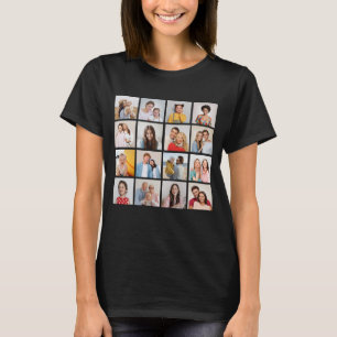 Create Your Own 16 Photo Collage T-Shirt