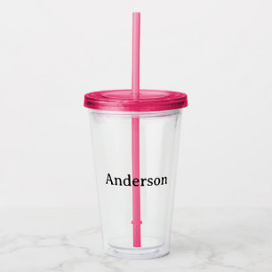 Create Your Own 16oz clear Acrylic Tumbler