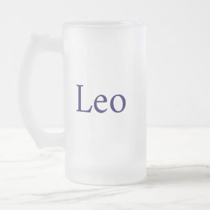 Create Your Own 16oz Frosted Glass Beer Mug