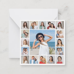 Create Your Own 17 Photo Collage Card
