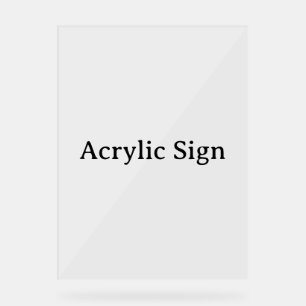 Create Your Own 18" x 24" Acrylic Sign