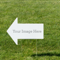 Create Your Own 18" x 24" Yard Sign with H frame