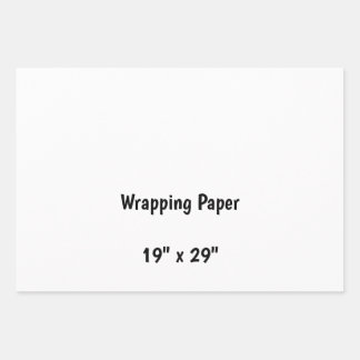 Create Your Own 19" x 29" Wrapping Paper Set of 3