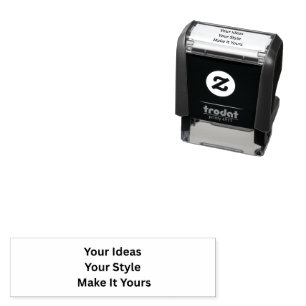 Create Your Own 1.4" x 0.4" Stamp