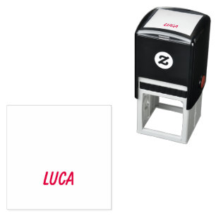 Create Your Own 1.5"x1.5" Self Inking Rubber Stamp