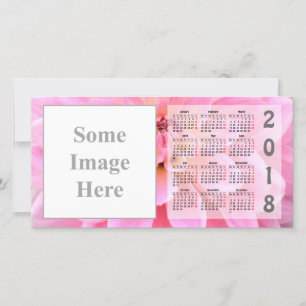 Create your own 2018 Calendar Photo Card