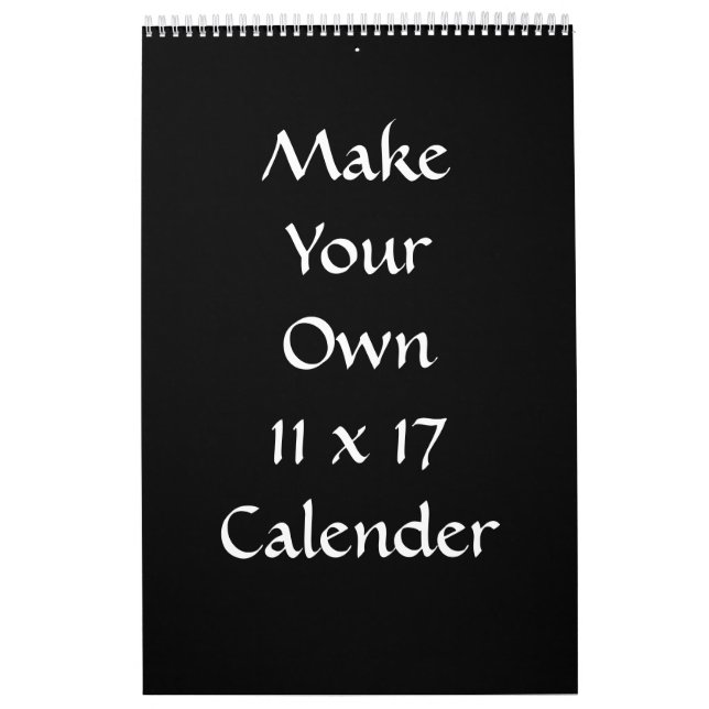 Create Your Own ~ 2019 Calendar (Cover)