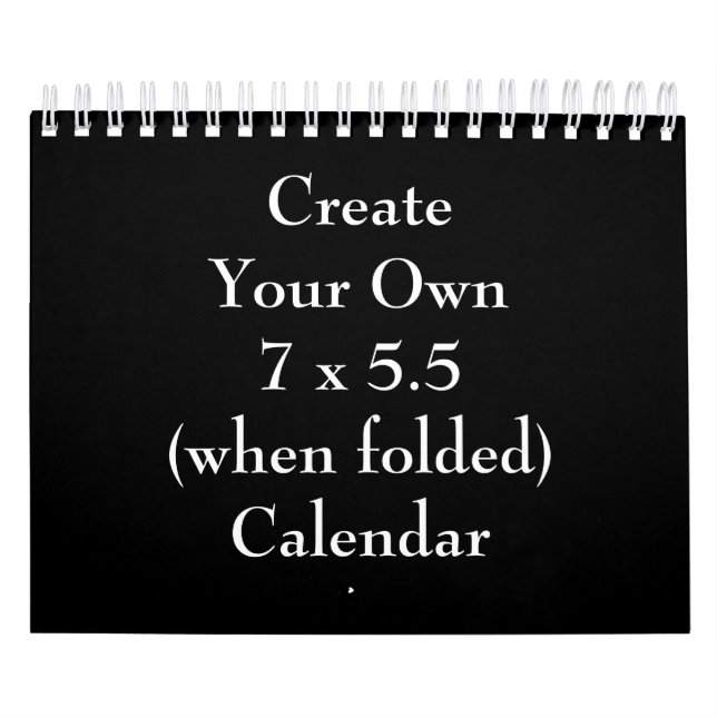 Create Your Own ~ 2019 Calendar (Cover)