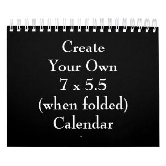 Create Your Own ~ 2019 Calendar