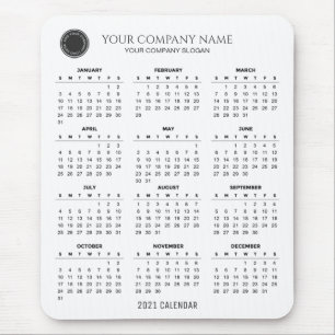 Create Your Own 2021 Company Calendar   Mousepad