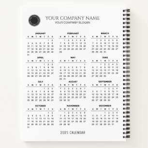 Create Your Own 2021 Company Calendar   Notebook