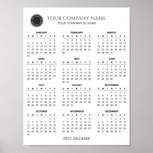 Create Your Own 2021 Company Calendar   Poster