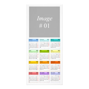 Create your own 2022 calendar rack card