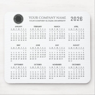 Create Your Own 2026 Company Calendar Mouse Mat