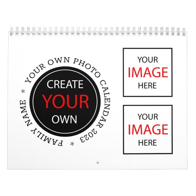 Create Your Own 2026 Photo Calendar / Personalised (Cover)