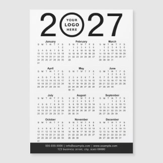 Create Your Own 2027 Business Logo Calendar