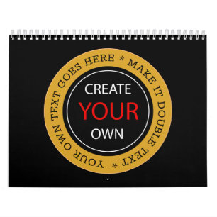 Create Your Own 2027 Personalised, branded / Photo Calendar