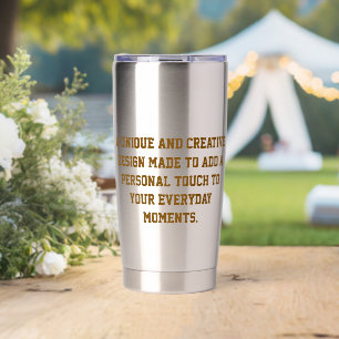 Create Your Own 20 oz Thermal Tumbler