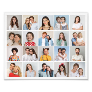 Create Your Own 20 Photo Collage Photo Enlargement