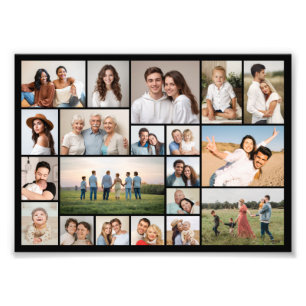 Create Your Own 20 Photo Collage Photo Enlargement