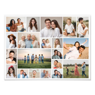 Create Your Own 20 Photo Collage Photo Enlargement