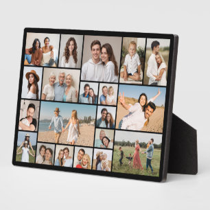 Create Your Own 20 Photo Collage  Plaque