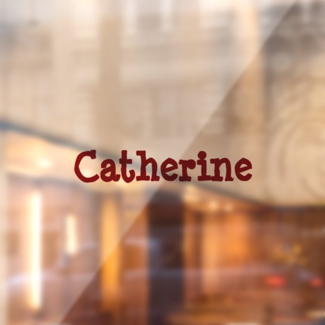 Create Your Own 20" x 30" Custom Cut Window Cling (Sheet 2)