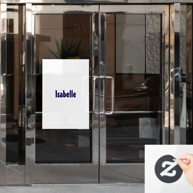 Create Your Own 20" x 30" Rectangular Window Cling (Office Door)
