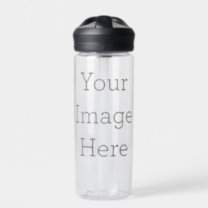 Create Your Own 20oz Clear Water Bottle