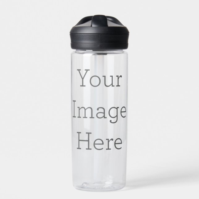 Custom Water Bottle Style: CamelBak Eddy®, Size: Water Bottle (591 ml), Colour: NullValue (Front)