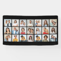 Create Your Own 21 Photo Collage Editable Colour