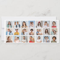 Create Your Own 21 Photo Collage Editable Colour