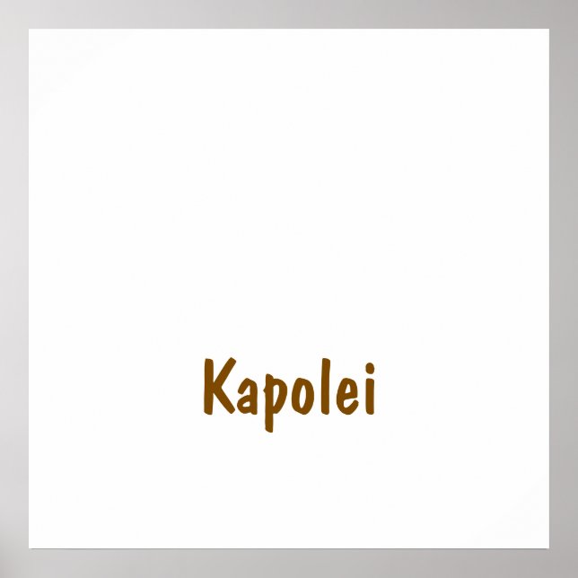 Create Your Own 24"x24" Matte Poster (Front)