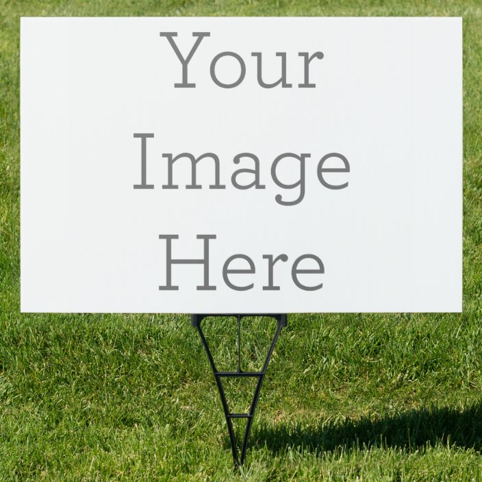 Create Your Own 24"x36" Yard Sign Zazzle.co.uk