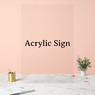 Create Your Own 24" x 36" Acrylic Sign