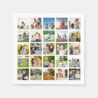 Create Your Own 25 Photo Collage Editable