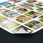 Create Your Own 25 Photo Collage Editable Print<br><div class="desc">Create a timeless masterpiece with our "Editable 25 Photo Collage." Perfect for capturing memories from Christmas, birthdays, weddings, anniversaries, graduations, Father's Day, Mother's Day, or any other special occasion, this collage allows you to curate a personalised and stunning visual narrative. With its customisable features, you can arrange and edit the...</div>